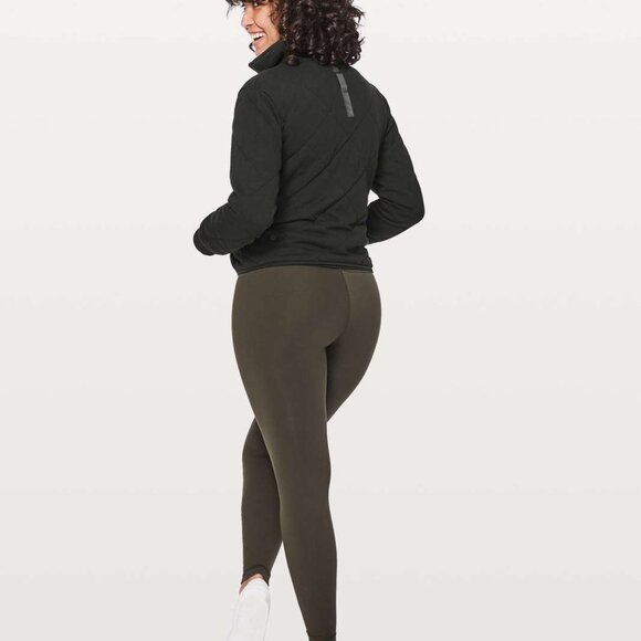 Like New Lululemon Forever Warm Jacket in Black - Picture 3 of 15